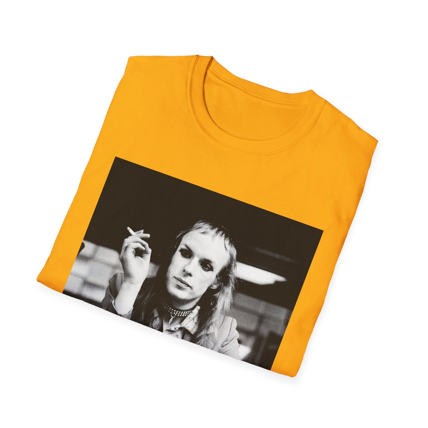 brian eno smoking at the console tshirt (multiple colors)