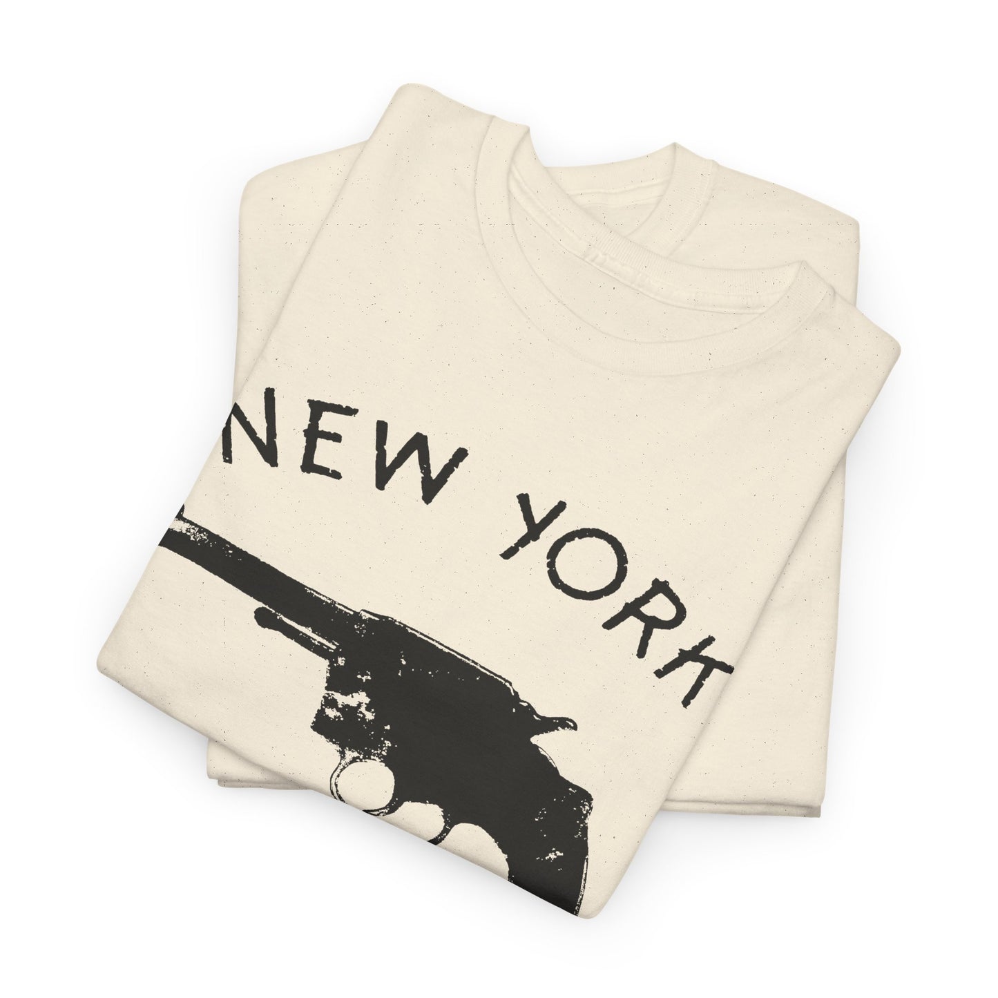 vintage 90s new york it ain't kansas with pistol reproduction tshirt