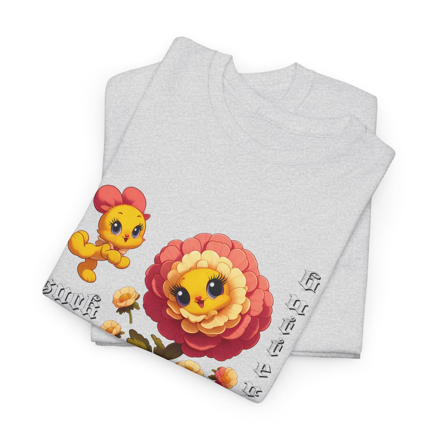 suck it up buttercup cartoon flower tshirt