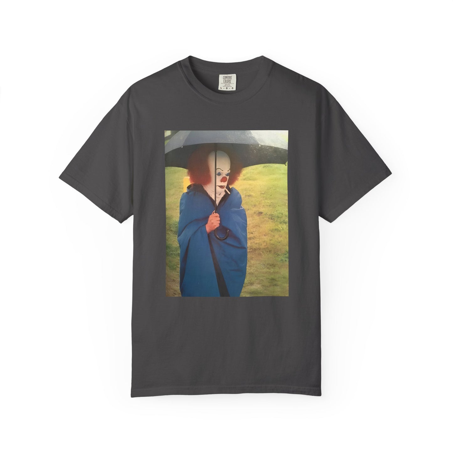 tim curry on it set smoking cigarette tshirt on comfort colors