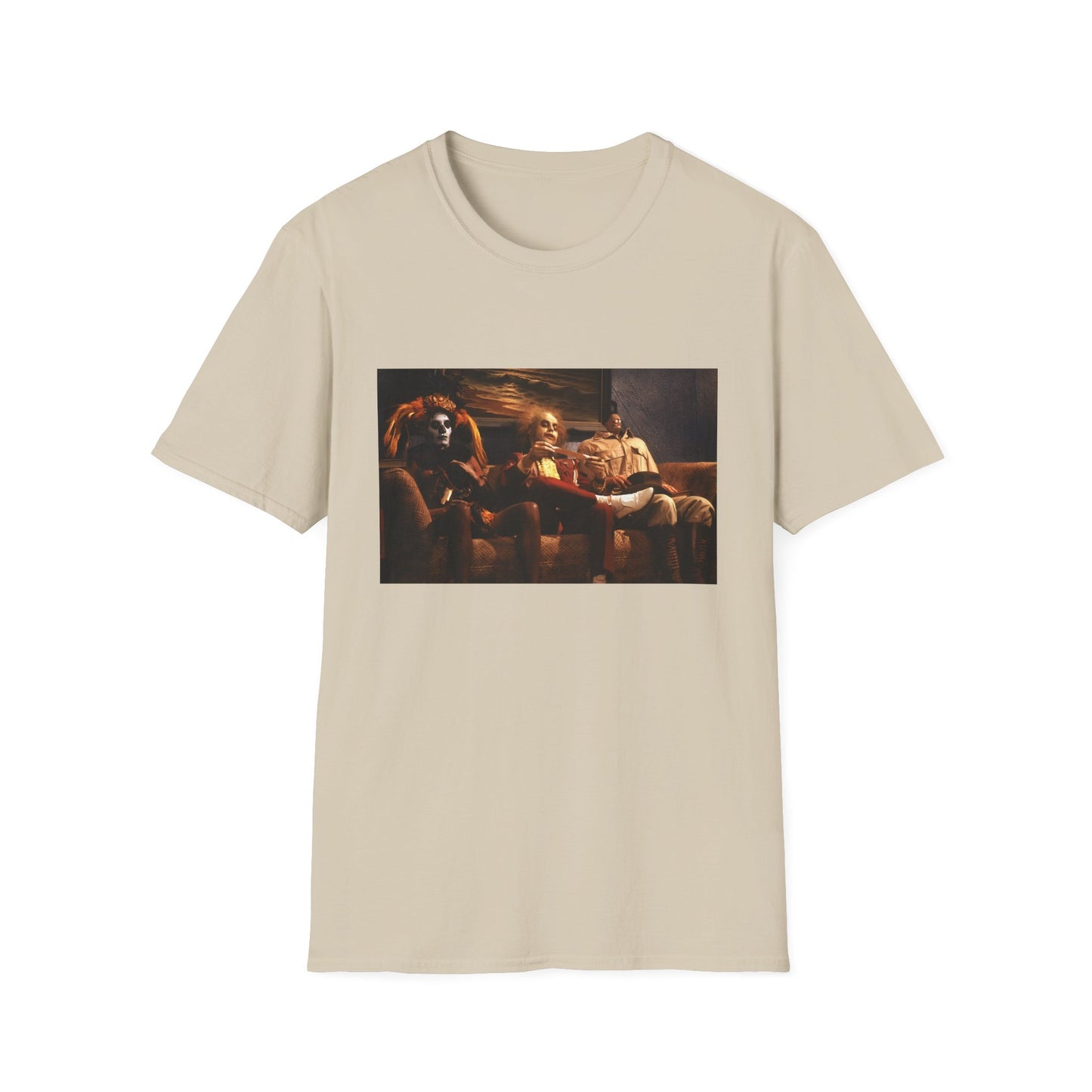 beetlejuice 1988 waiting room movie still tshirt