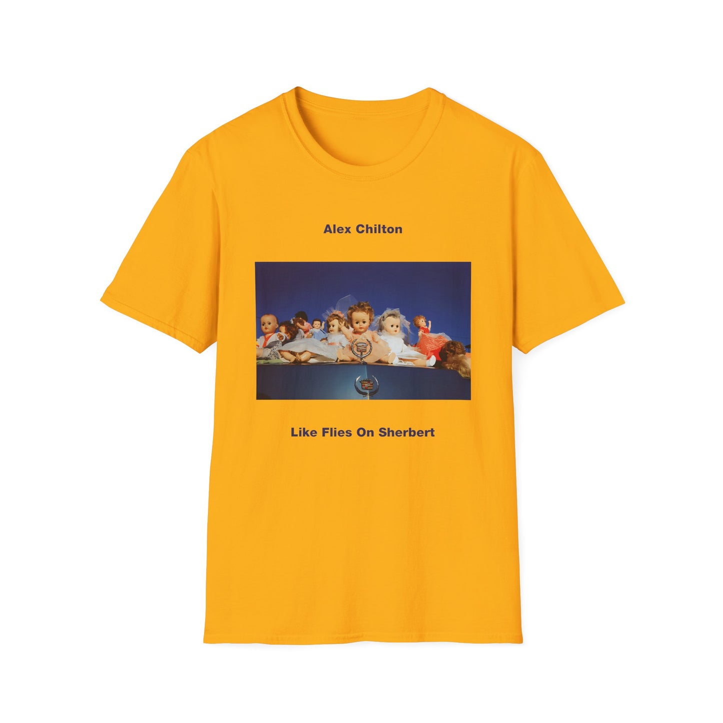 1979 alex chilton album like flies on sherbert tshirt