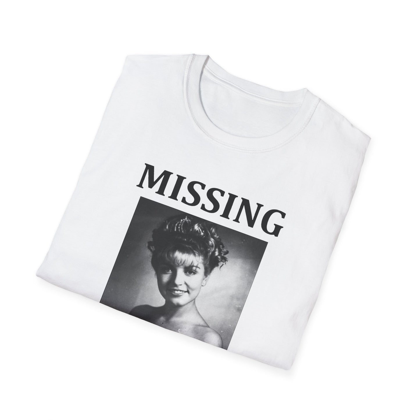 laura palmer missing poster tshirt