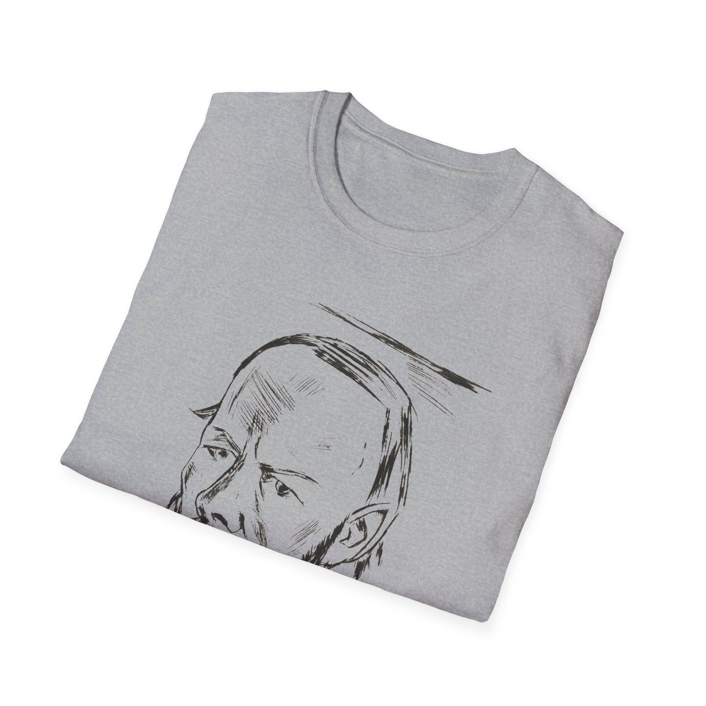 1921 max beckman etching portrait of dostoyevsky (bildnis dostojewski) tshirt