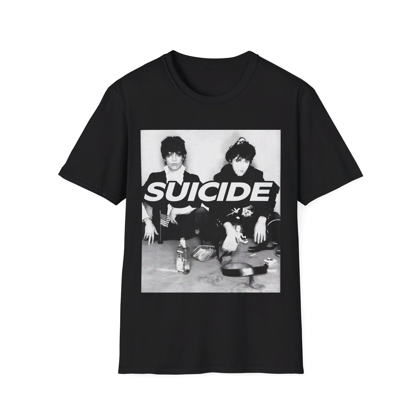 martin rev and alan vega suicide band 6 tshirt