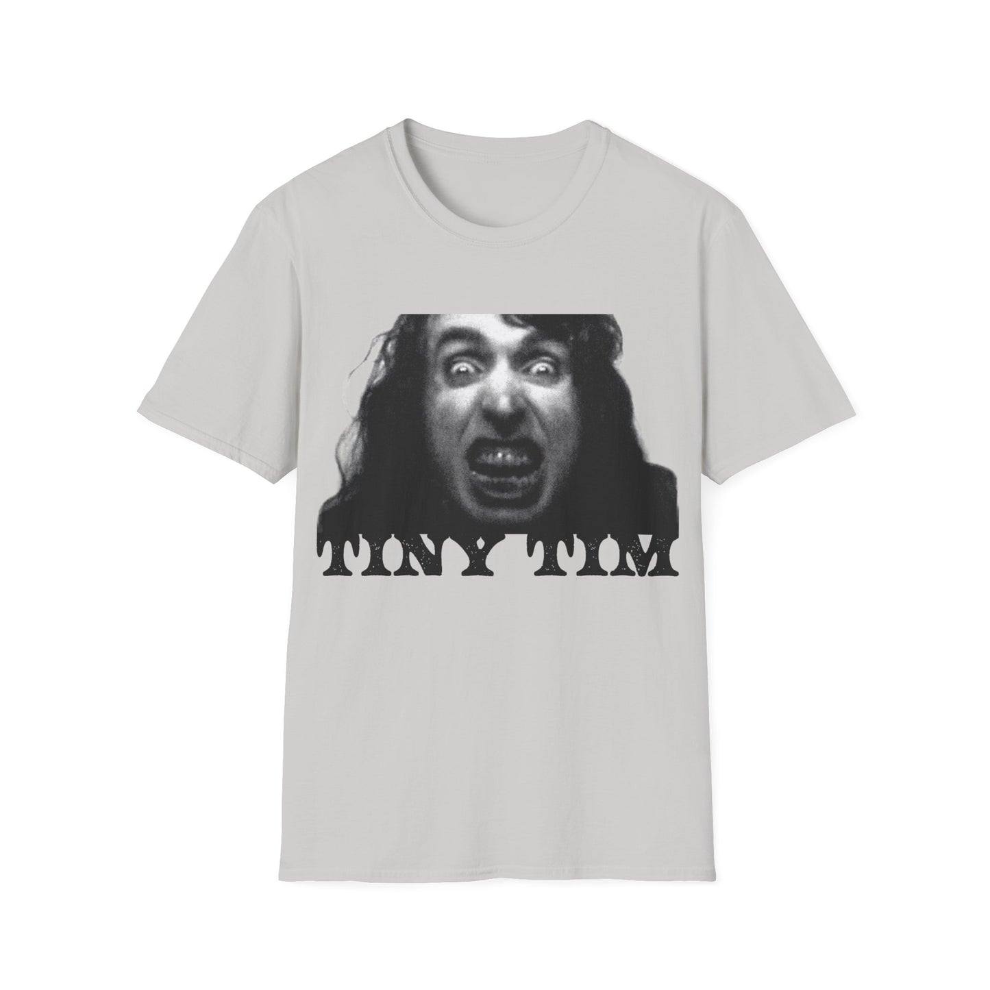 tiny tim being creepy on purpose tshirt