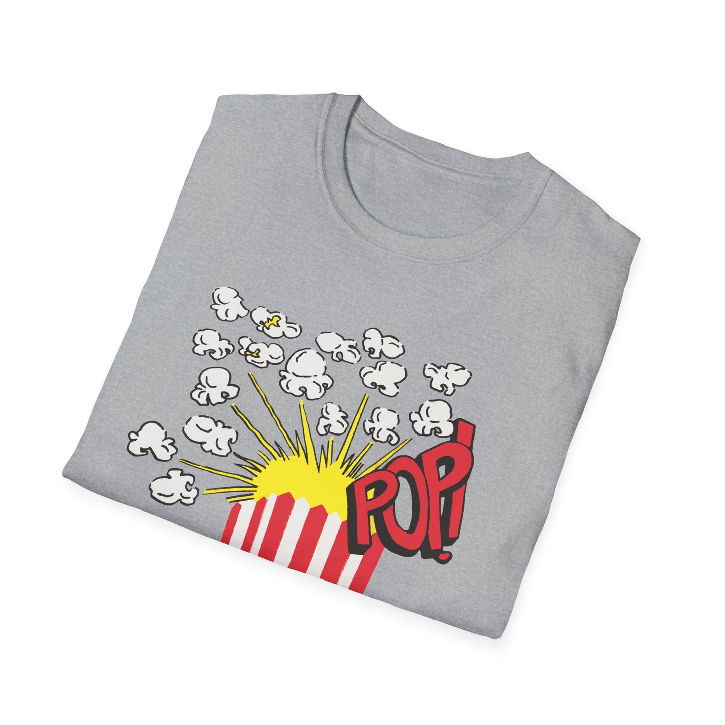 vintage 1980s popcorn image tshirt