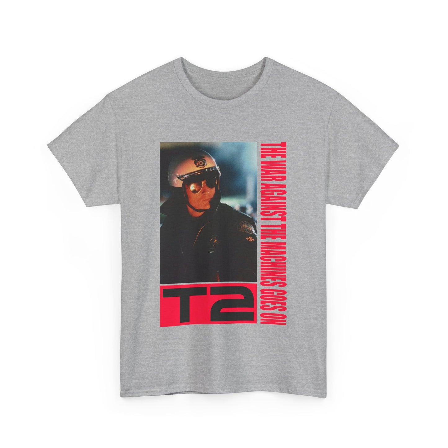 terminator 2 custom fan art version of vintage tshirt