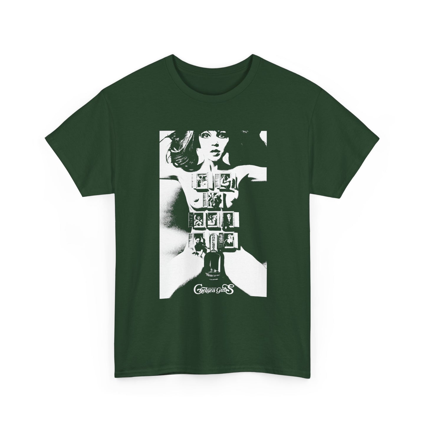 1966 experimental warhol movie chelsea girls movie poster reproduction tshirt