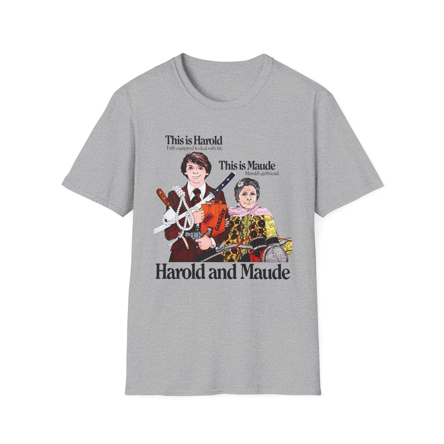 harold and maude belgian movie poster tshirt