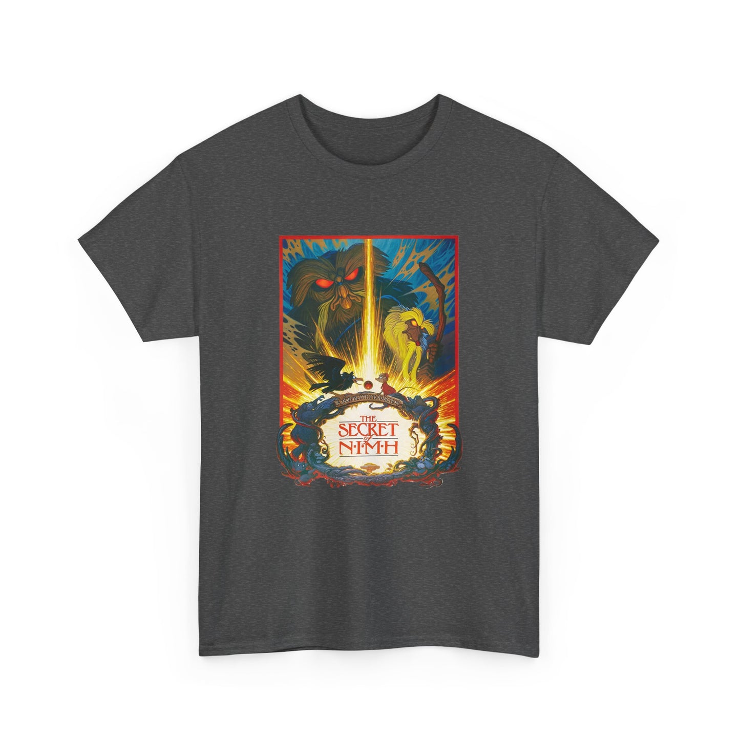 1992 the secret of nimh movie poster tshirt