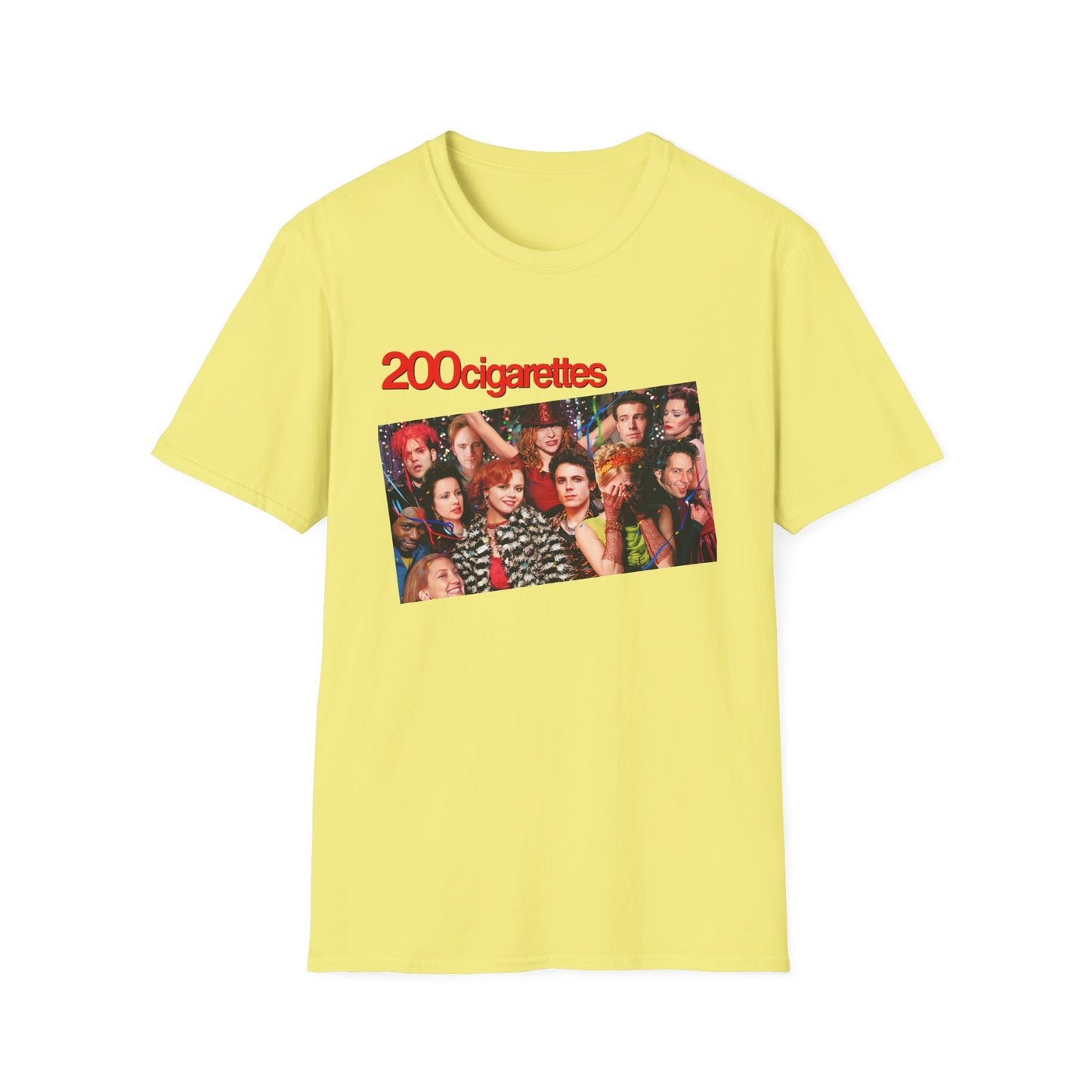 1999 movie poster tshirt 200 cigarettes