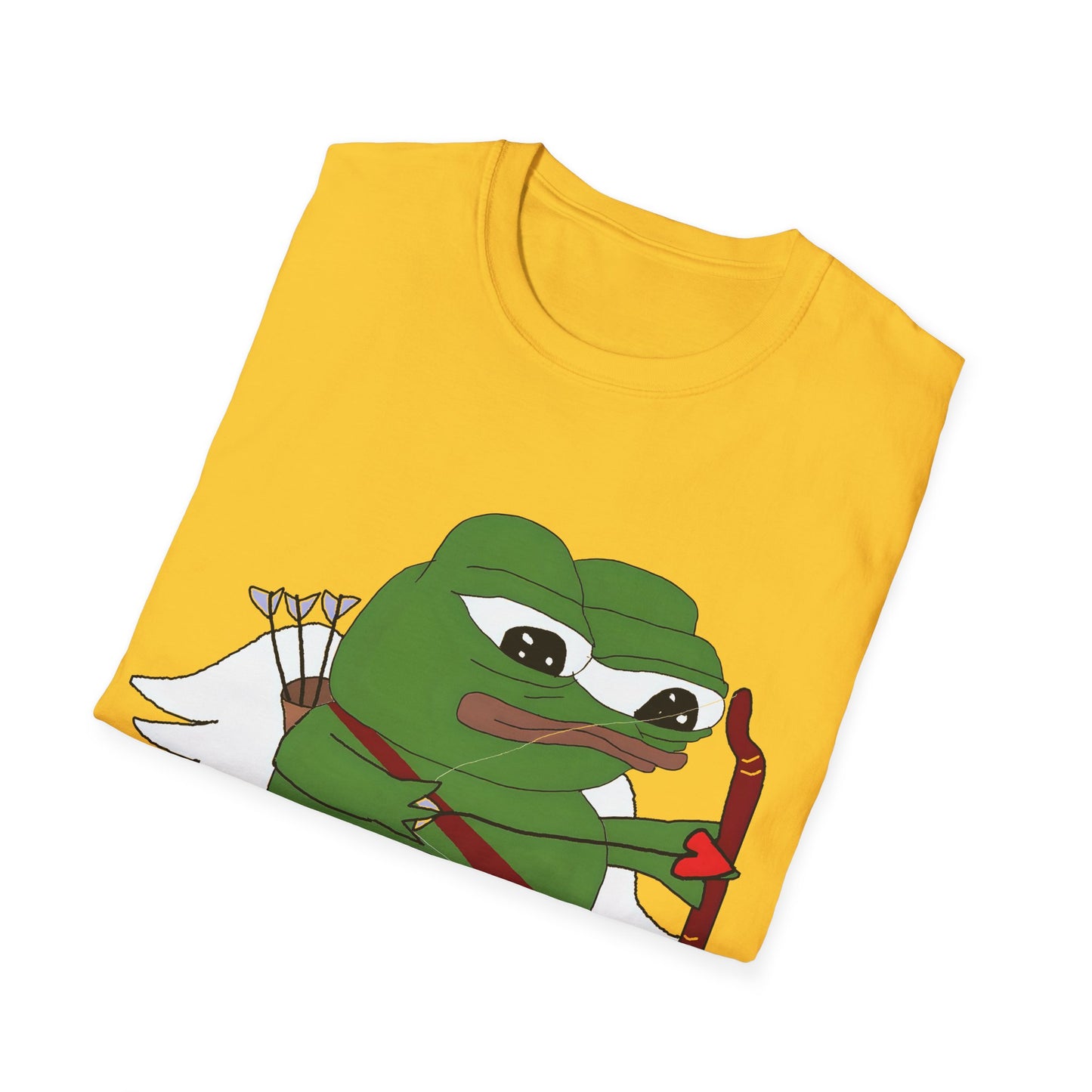 cupid pepe valentine's day tshirt