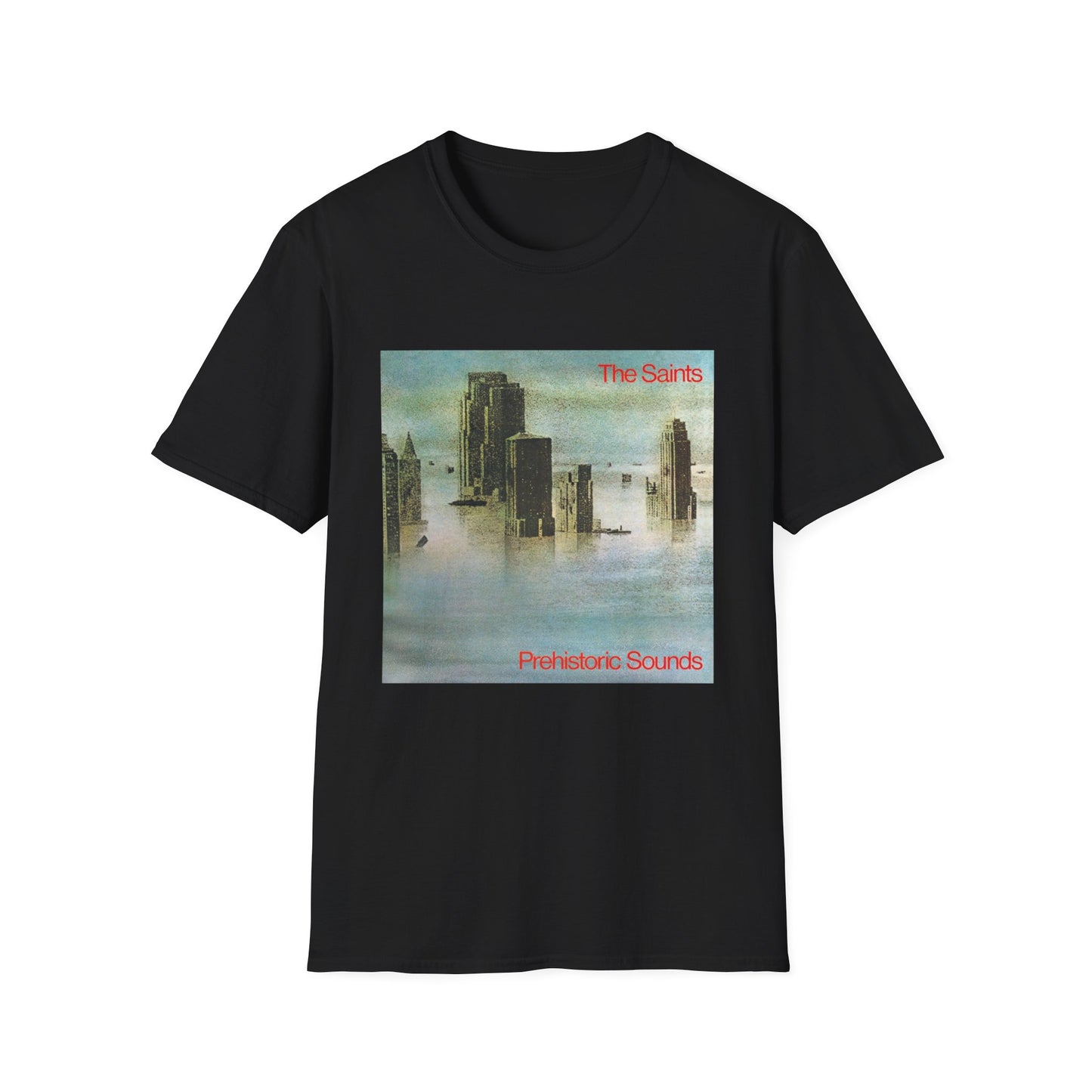 the saints 1978 prehistoric sounds album t-shirt