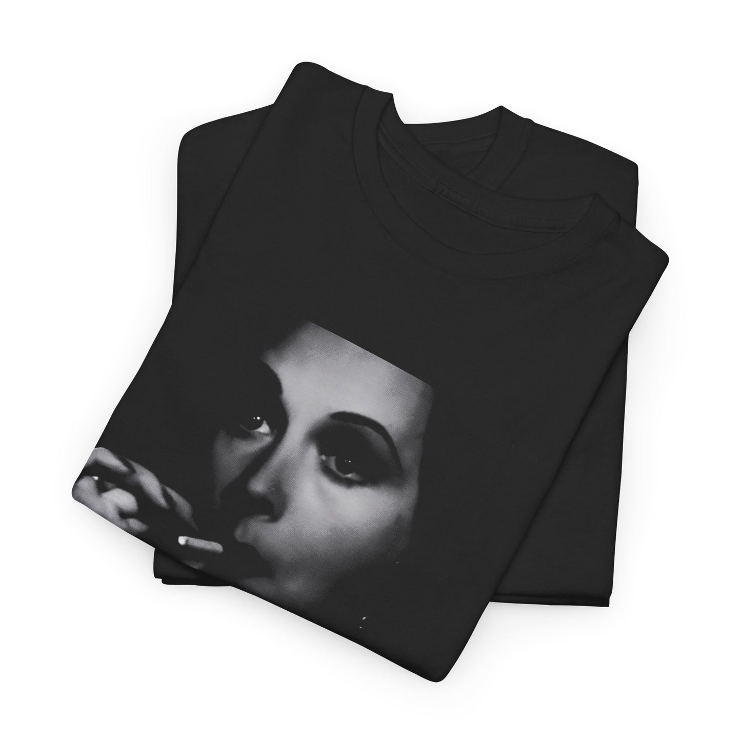 hedy lamarr smoking in the 1947 film noir dishonoured lady (sins of madeline) tshirt