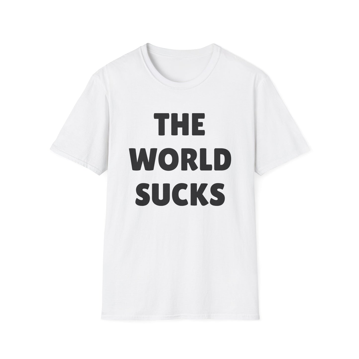 the world sucks tshirt