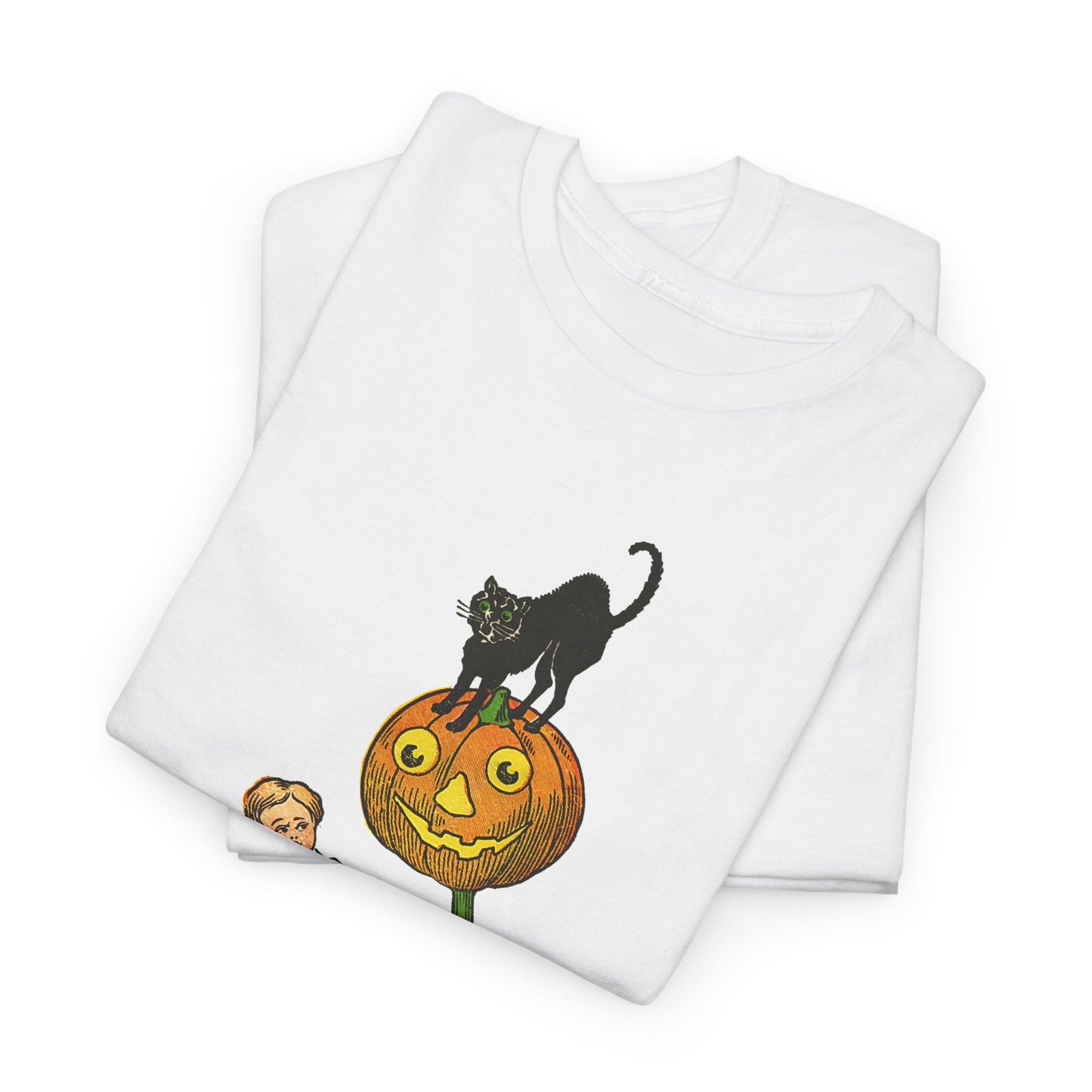 vintage halloween postcard reproduction tshirt