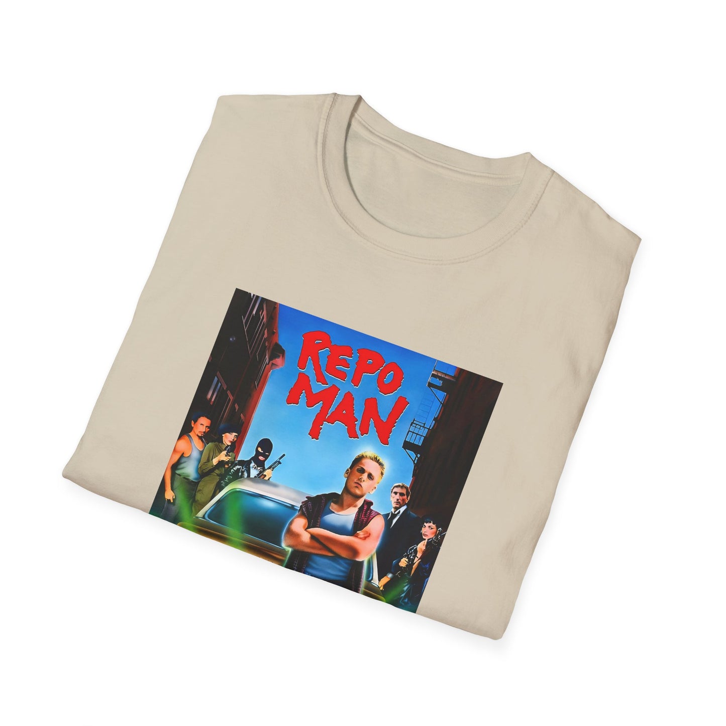 1984 repo man movie poster tshirt