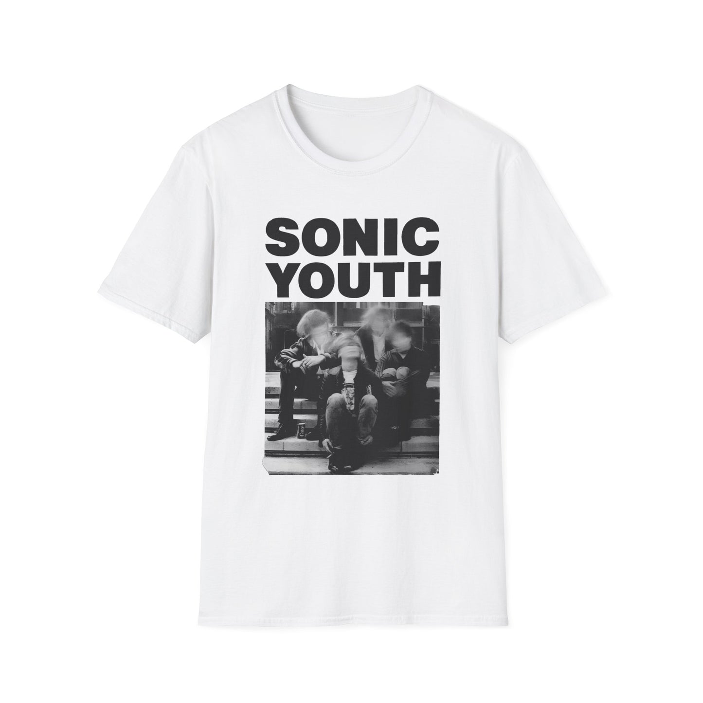 sonic youth on the stairs tshirt