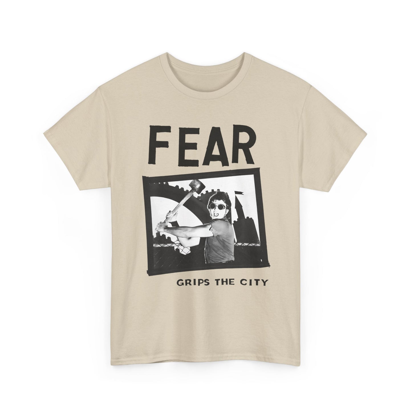 fear grips the city lee ving band tshirt