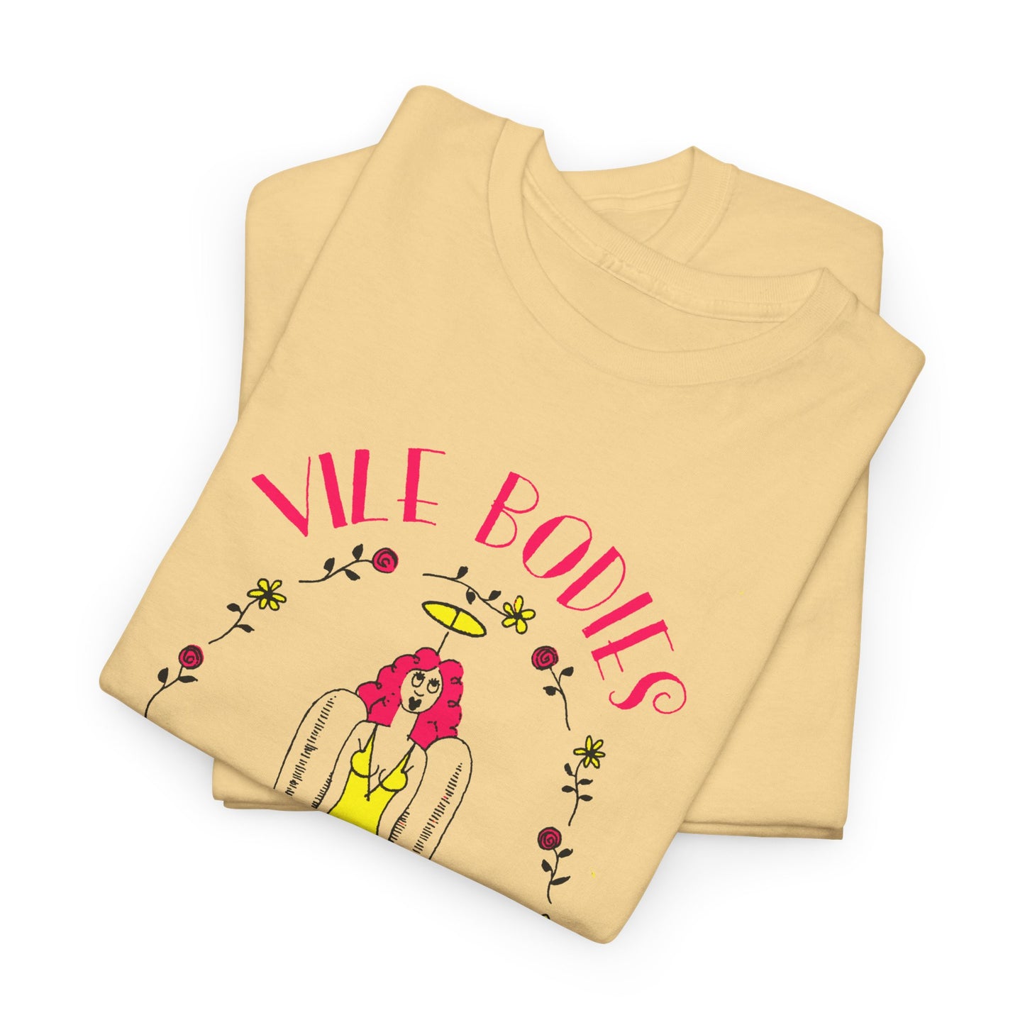 evelyn waugh 1930 vile bodies book cover tshirt