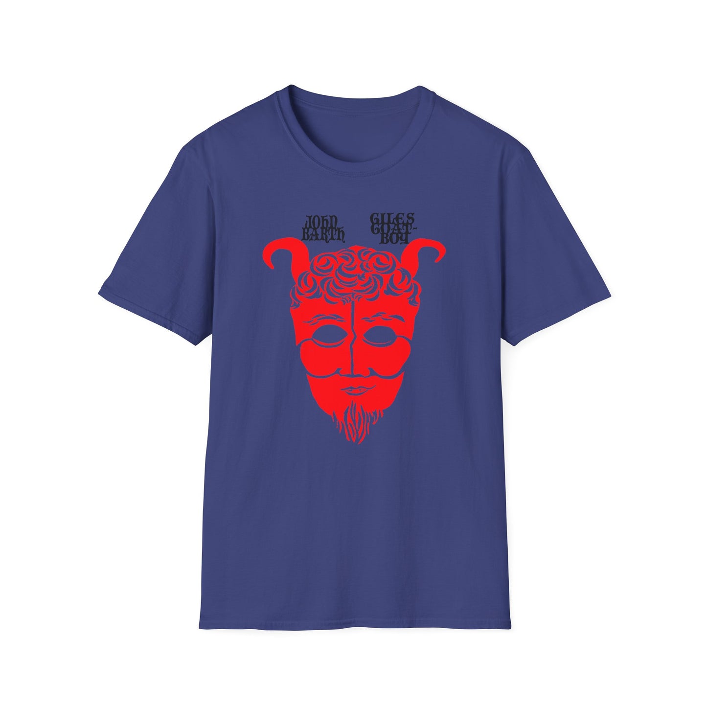 john barth 1966 novel giles goat-boy book cover variant tshirt