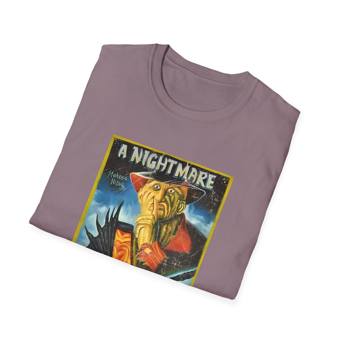 a nightmare on elm street 1984 ghanaian movie poster tshirt