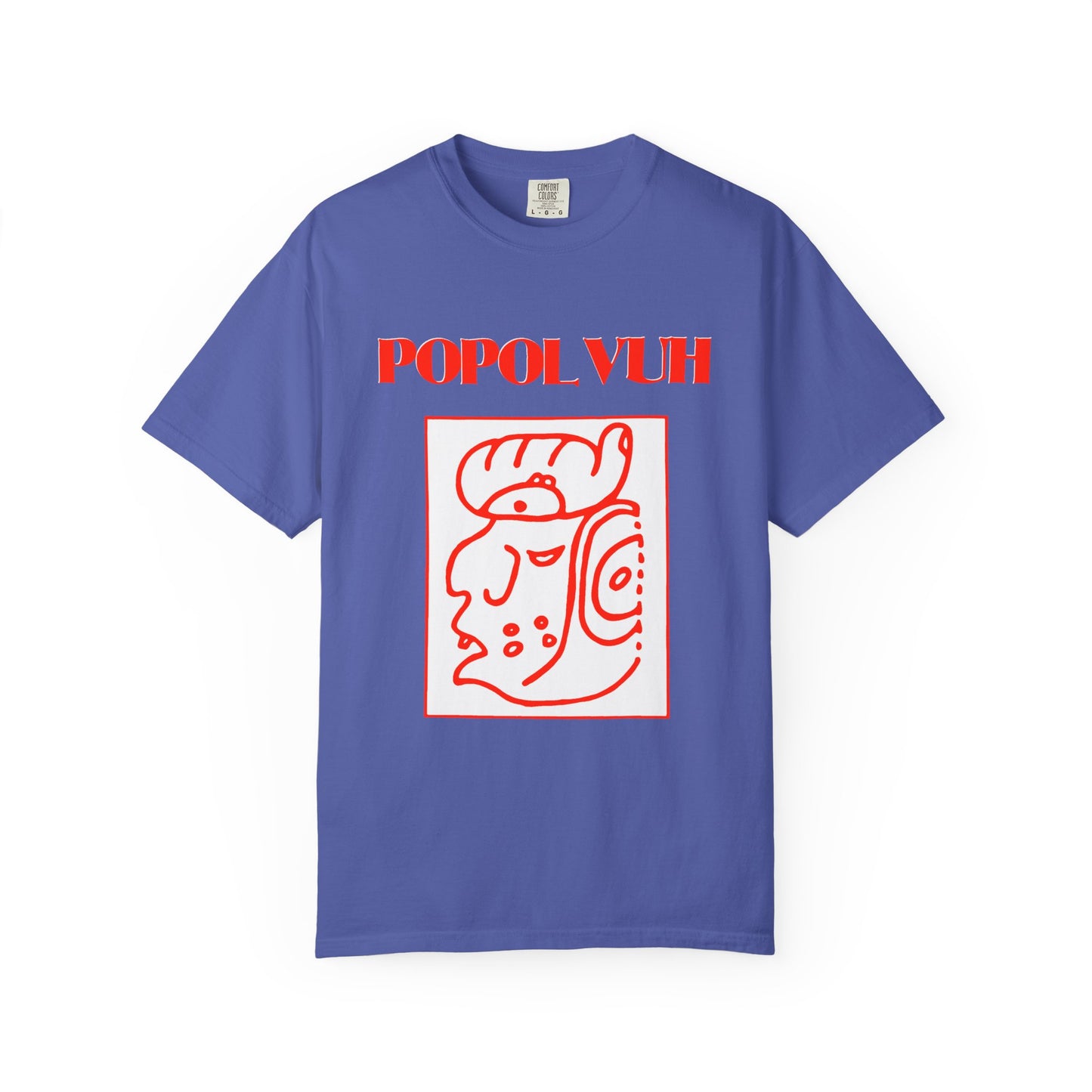 popol vuh german legendary krautrock band graphic tshirt on comfort colors