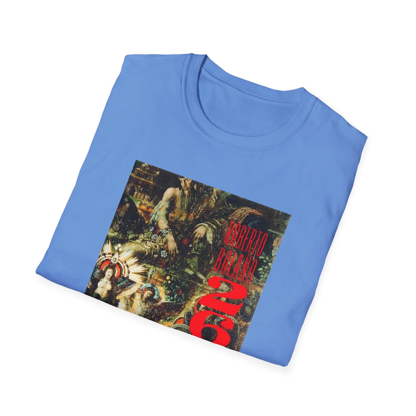 roberto bolano 2666 book cover tshirt