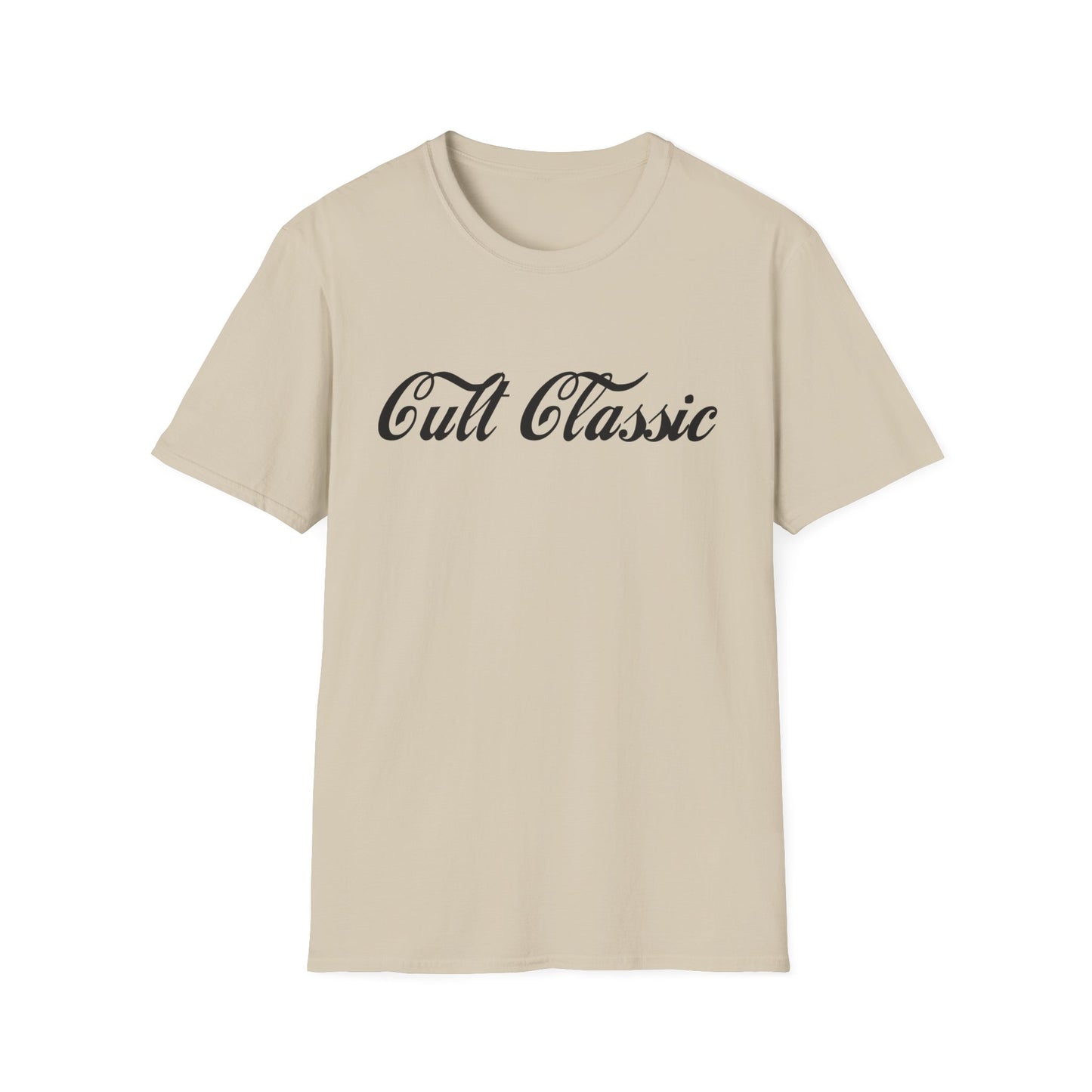 cult classic in cola font tshirt