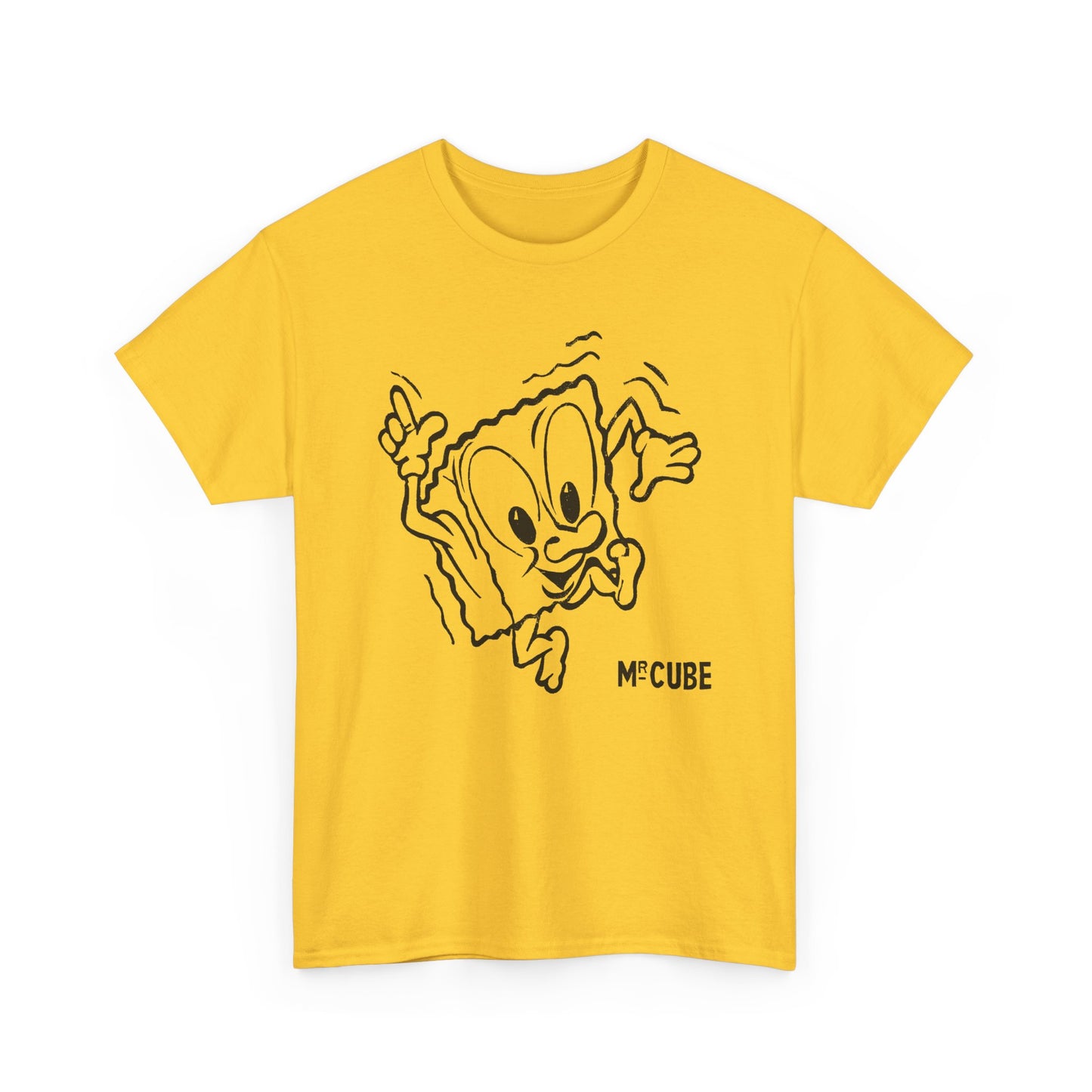 1950s tate & lyle granulated sugar mascot mr cube tshirt