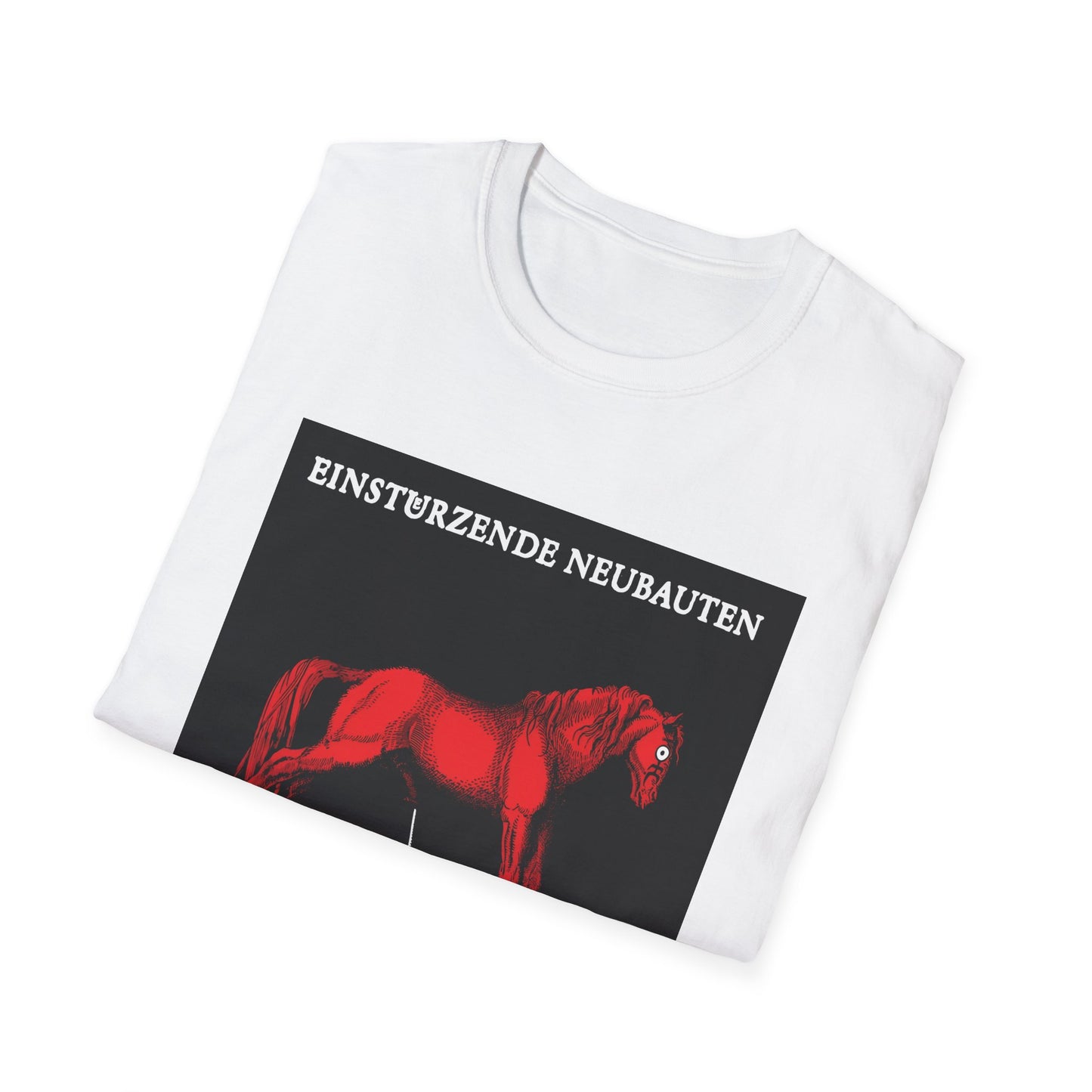 einstürzende neubauten 1989 album haus der luge album tshirt