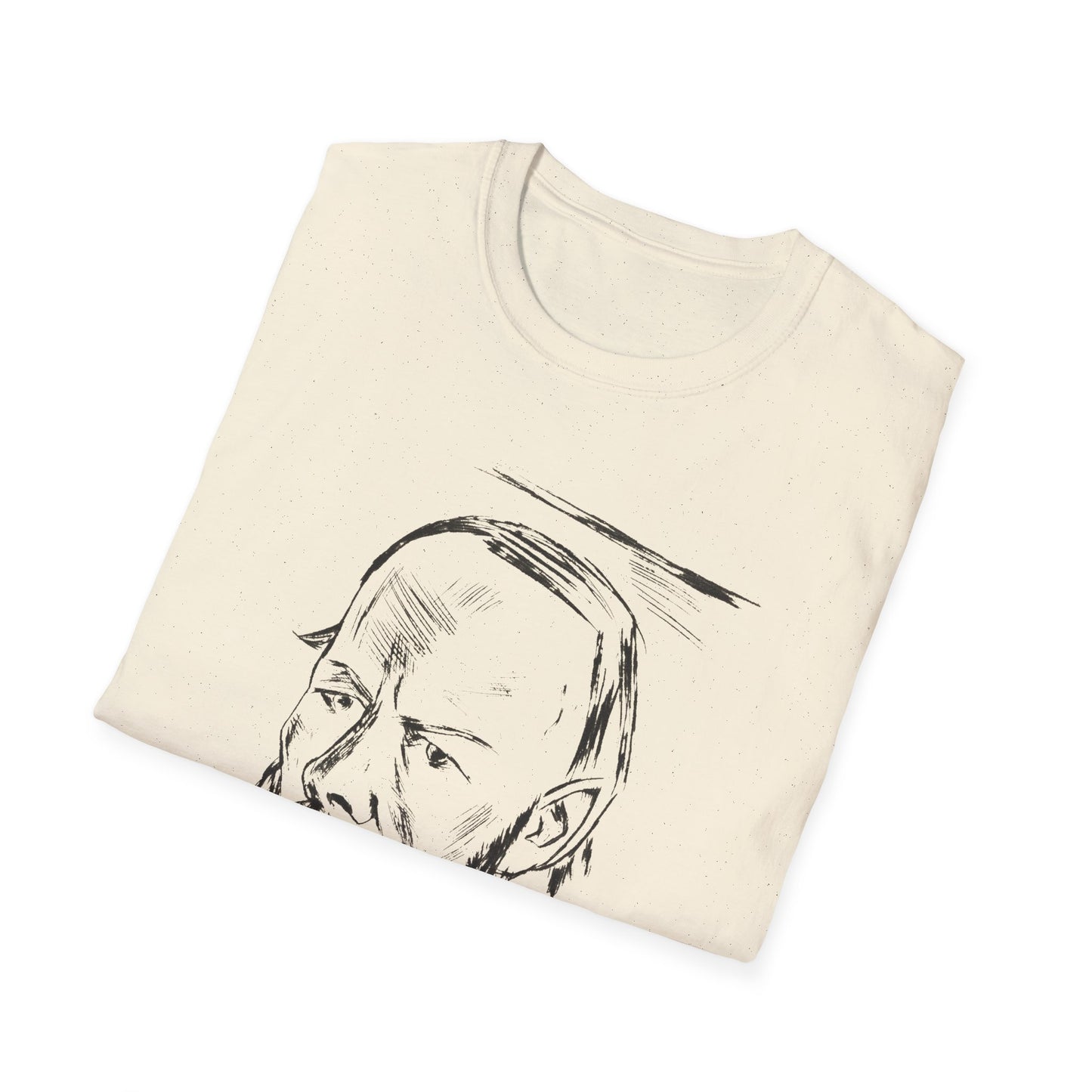 1921 max beckman etching portrait of dostoyevsky (bildnis dostojewski) tshirt