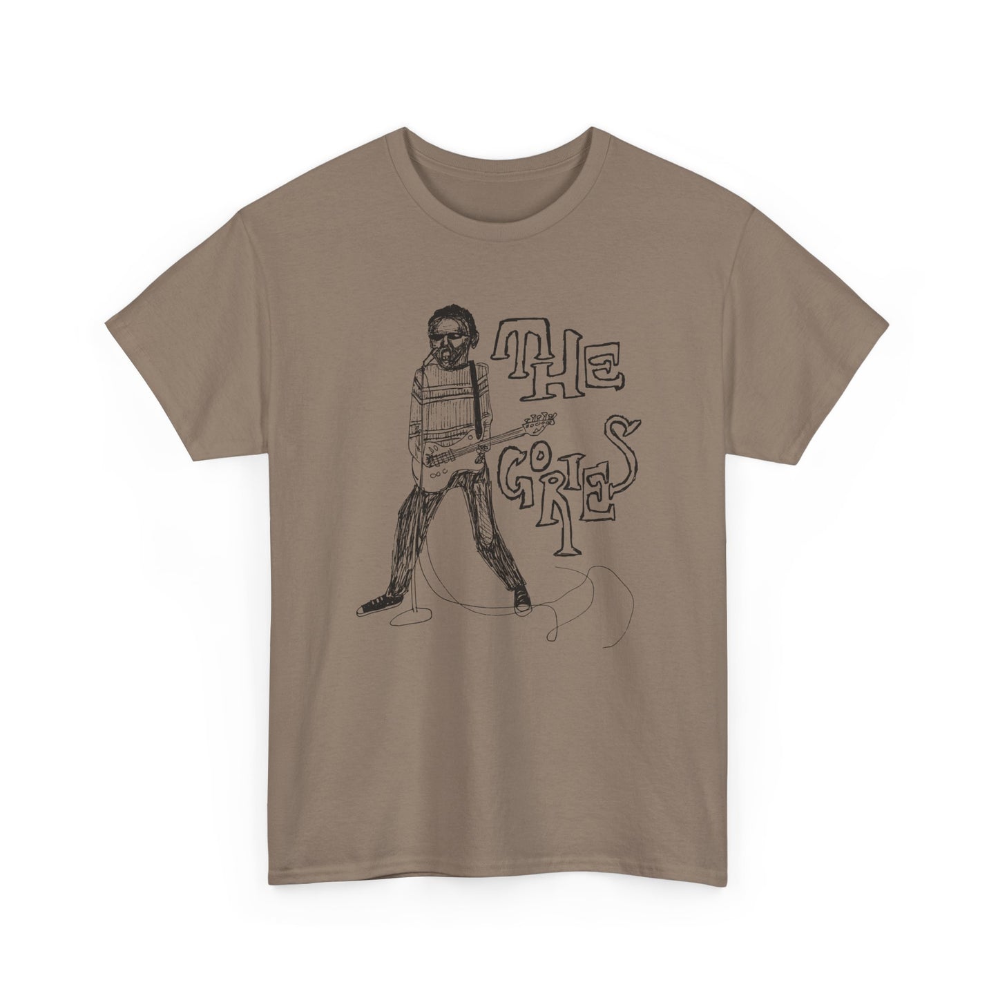 the gories detroit garage punk fan art sketch tshirt