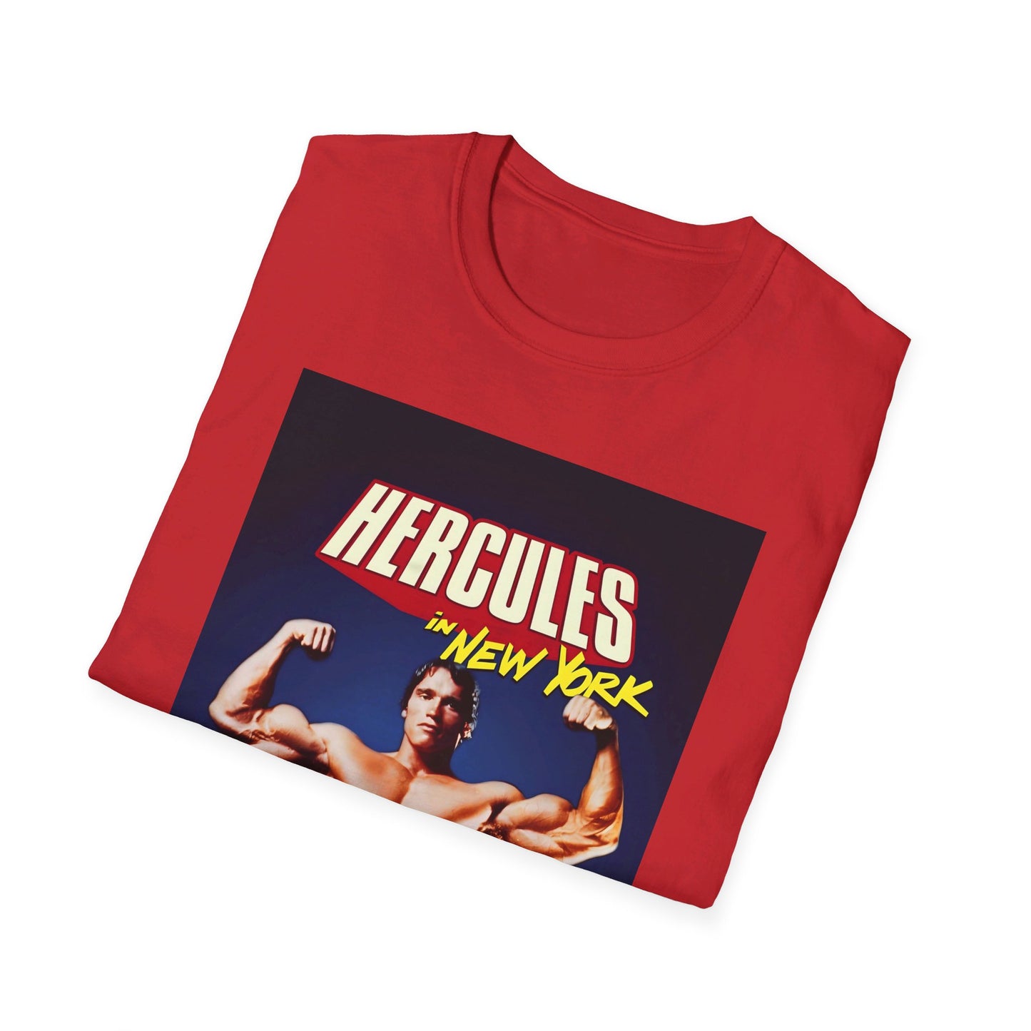 1970 hercules in new york schwarzenegger movie poster tshirt