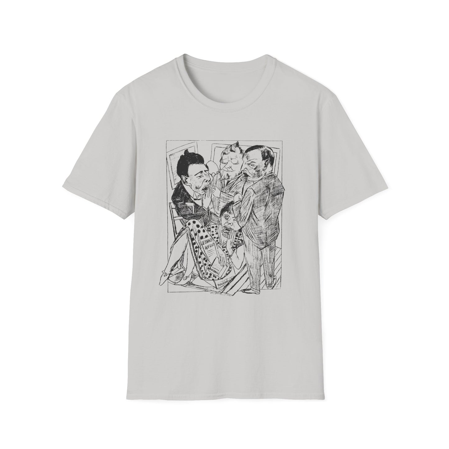 1922 max beckman lithograph  the dissappointed II tshirt
