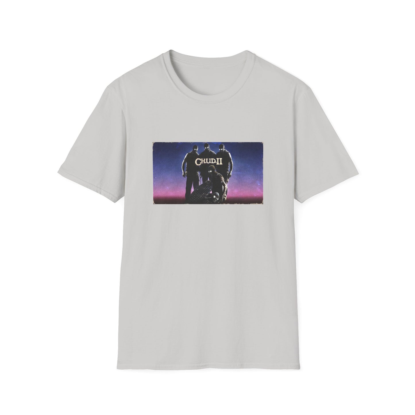 1989 C.H.U.D. II: bud the C.H.U.D movie poster tshirt