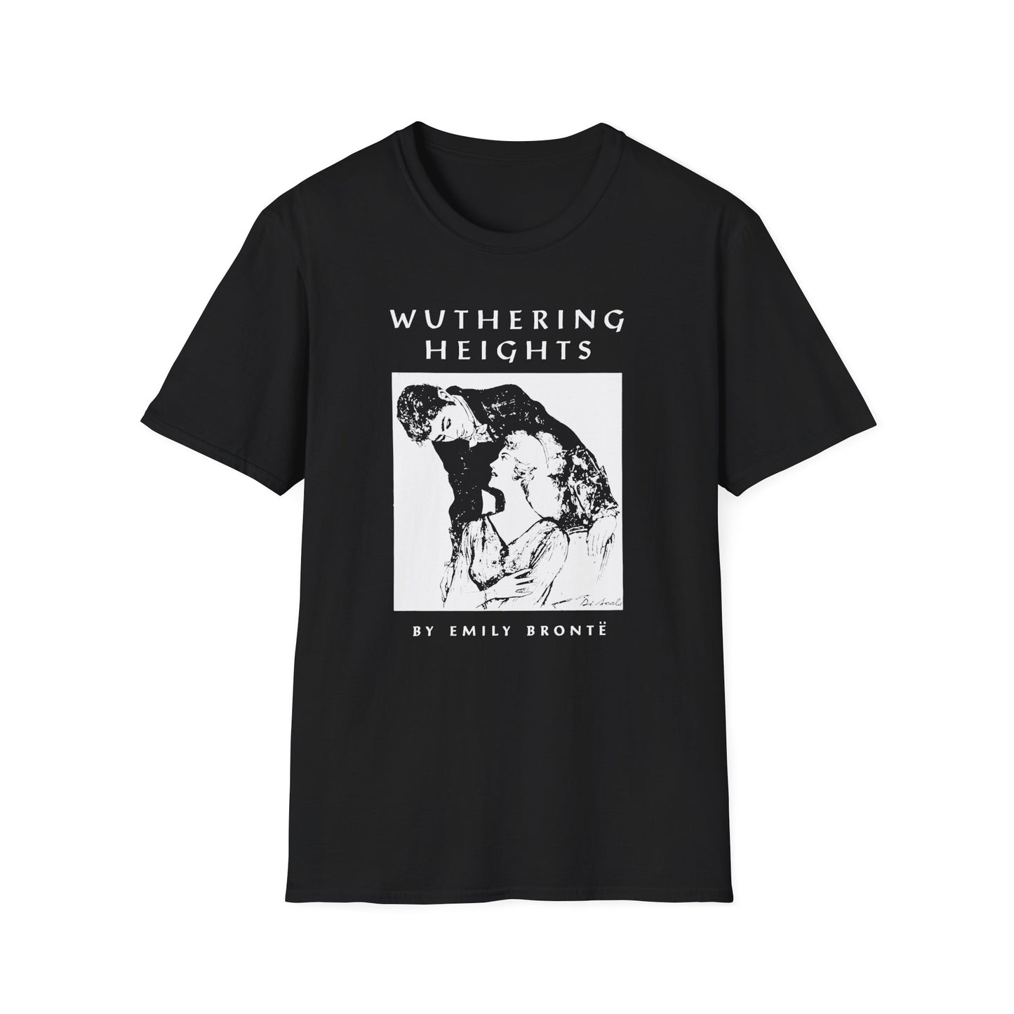 wuthering heights book cover tshirt