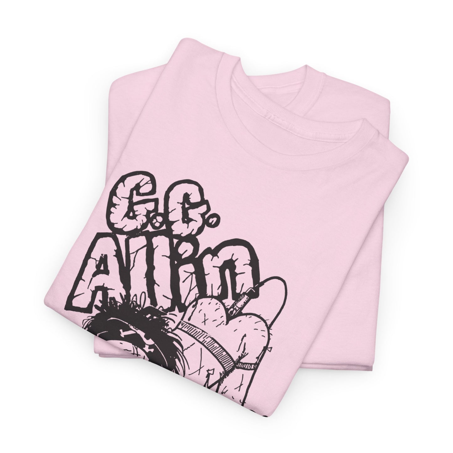 1990s gg allin show poster custom edit tshirt