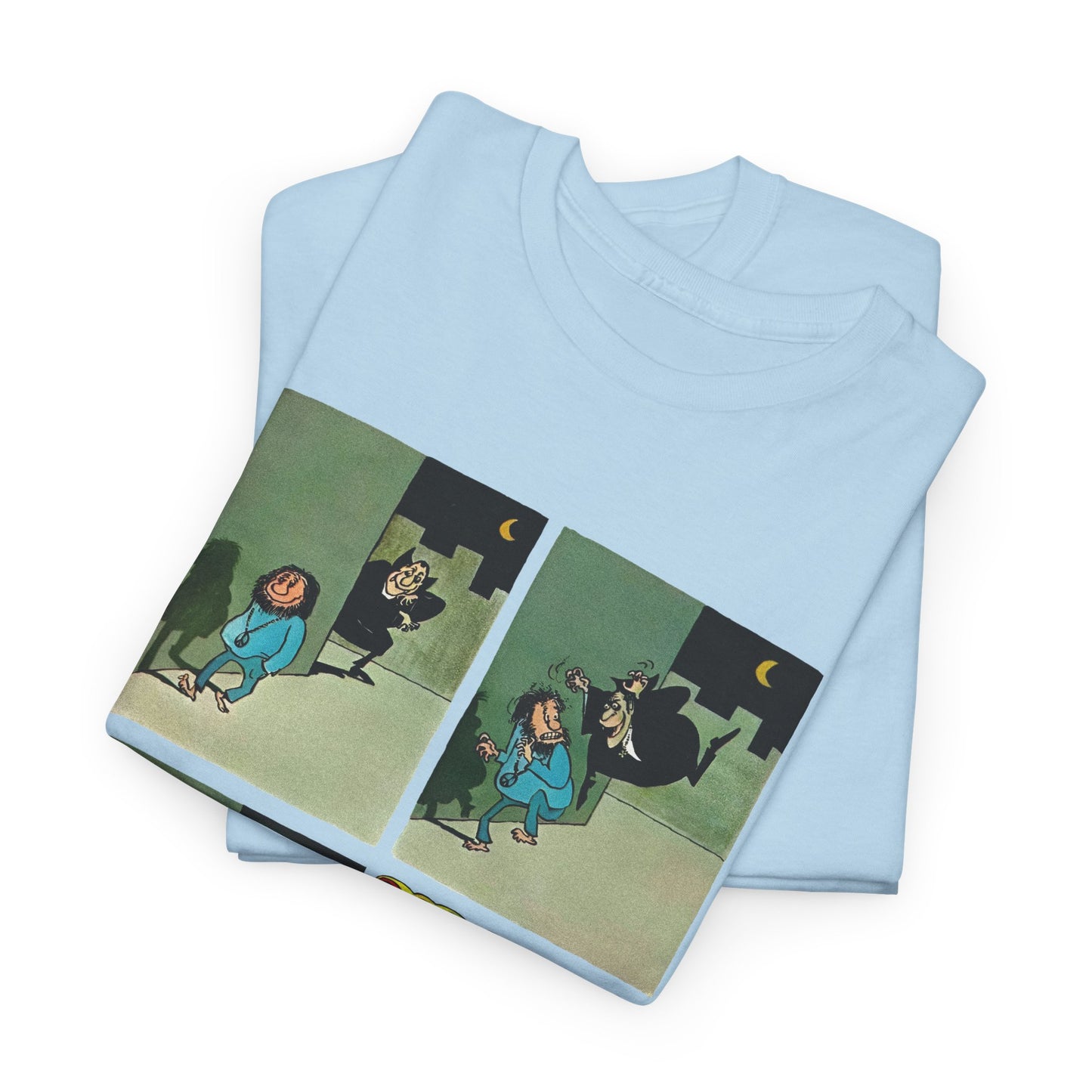 1970 comic the vampire by sergio aragones reproduction tshirt