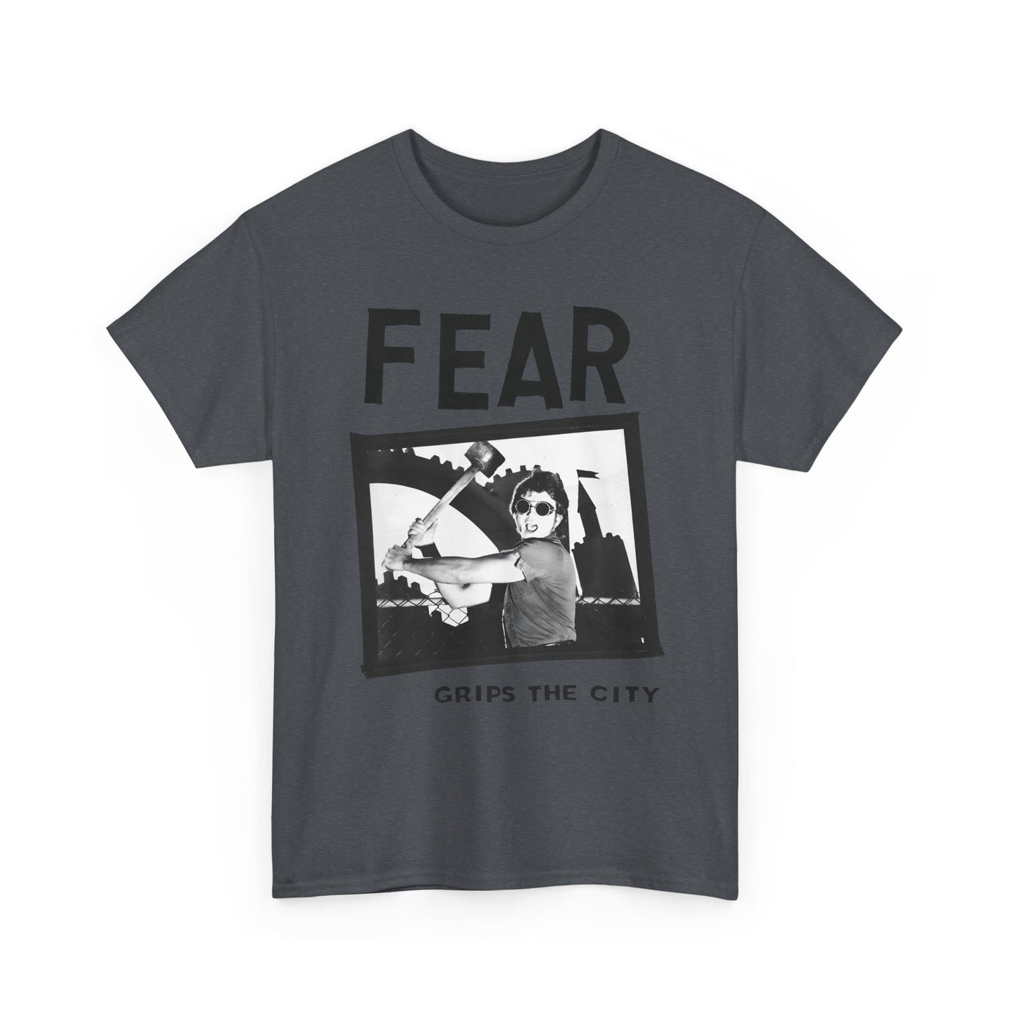 fear grips the city lee ving band tshirt