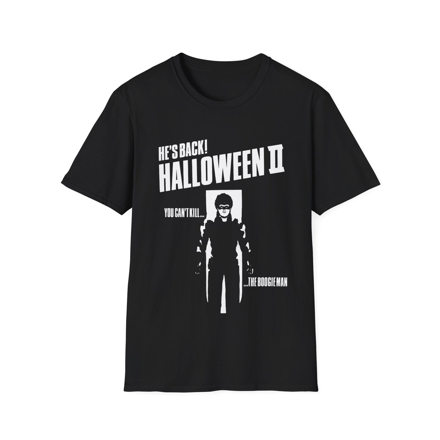 halloween 2 tv guide ad graphic tshirt