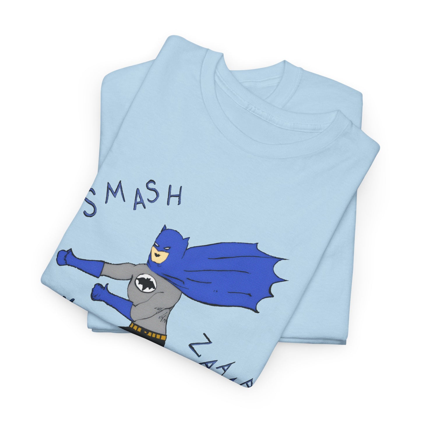 1960s style unknown batman drawing tshirt