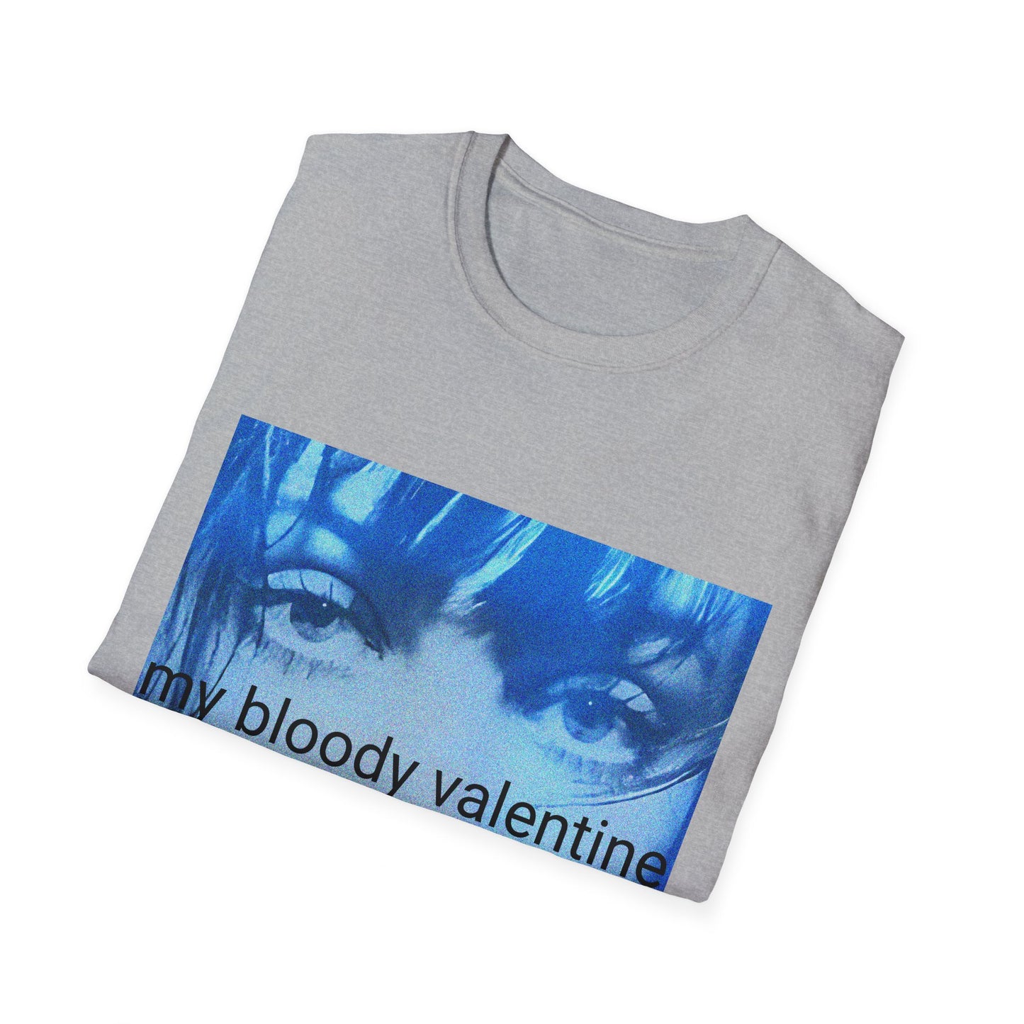 my bloody valentine belinda butcher close up in blue tshirt