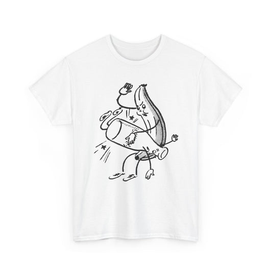 1941 spanking banana graphic from new york home economics department tshirt