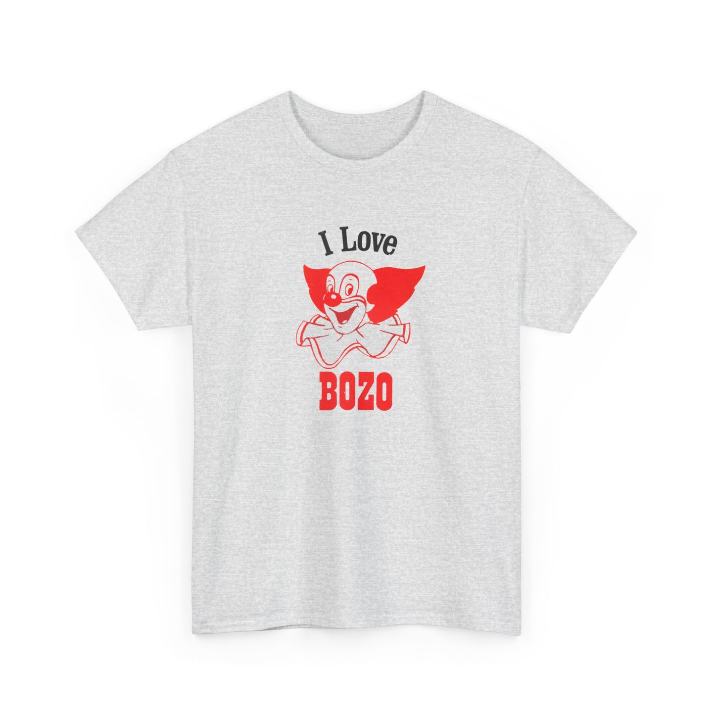 i love bozo vintage reproduction tshirt