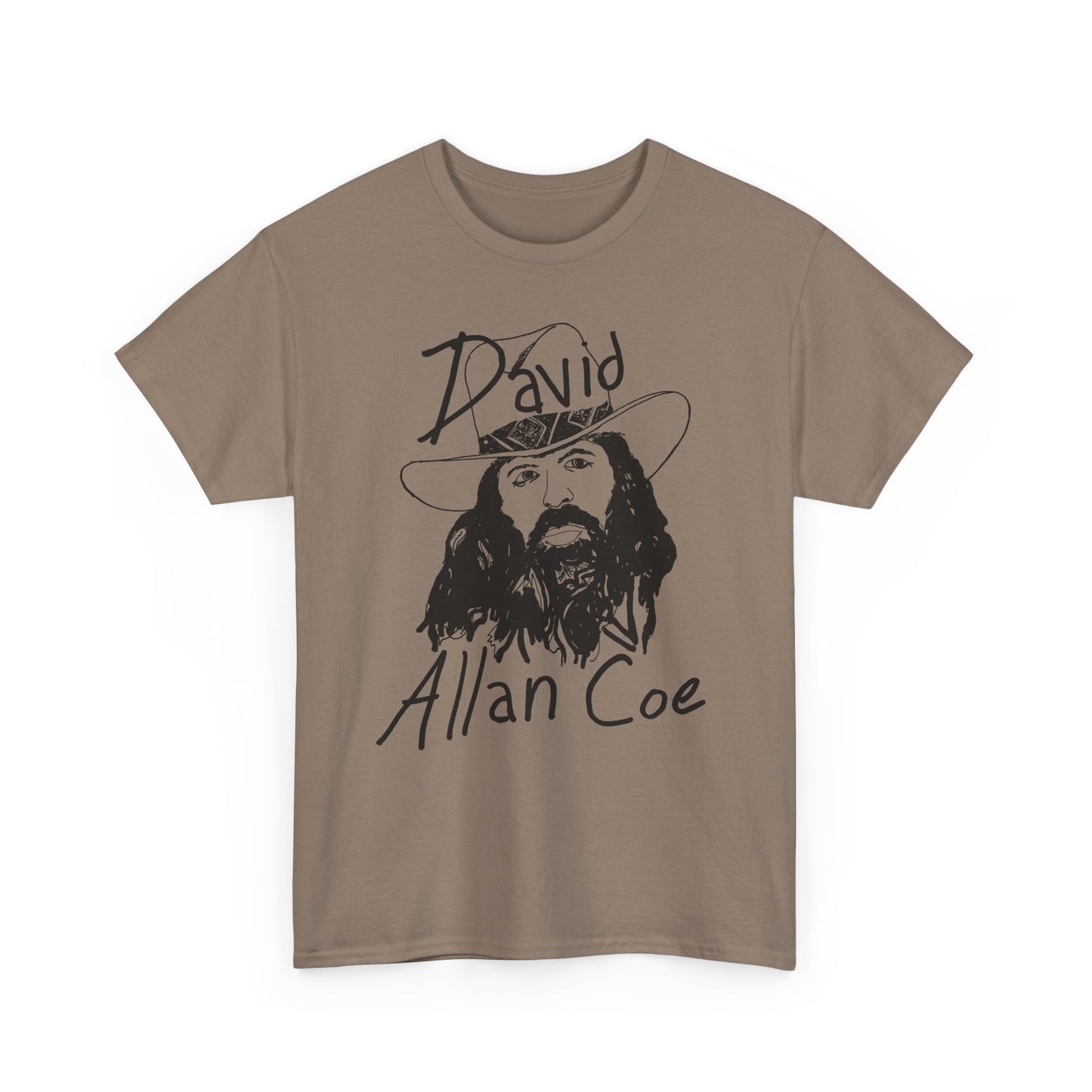 david allan coe fan art drawing tshirt
