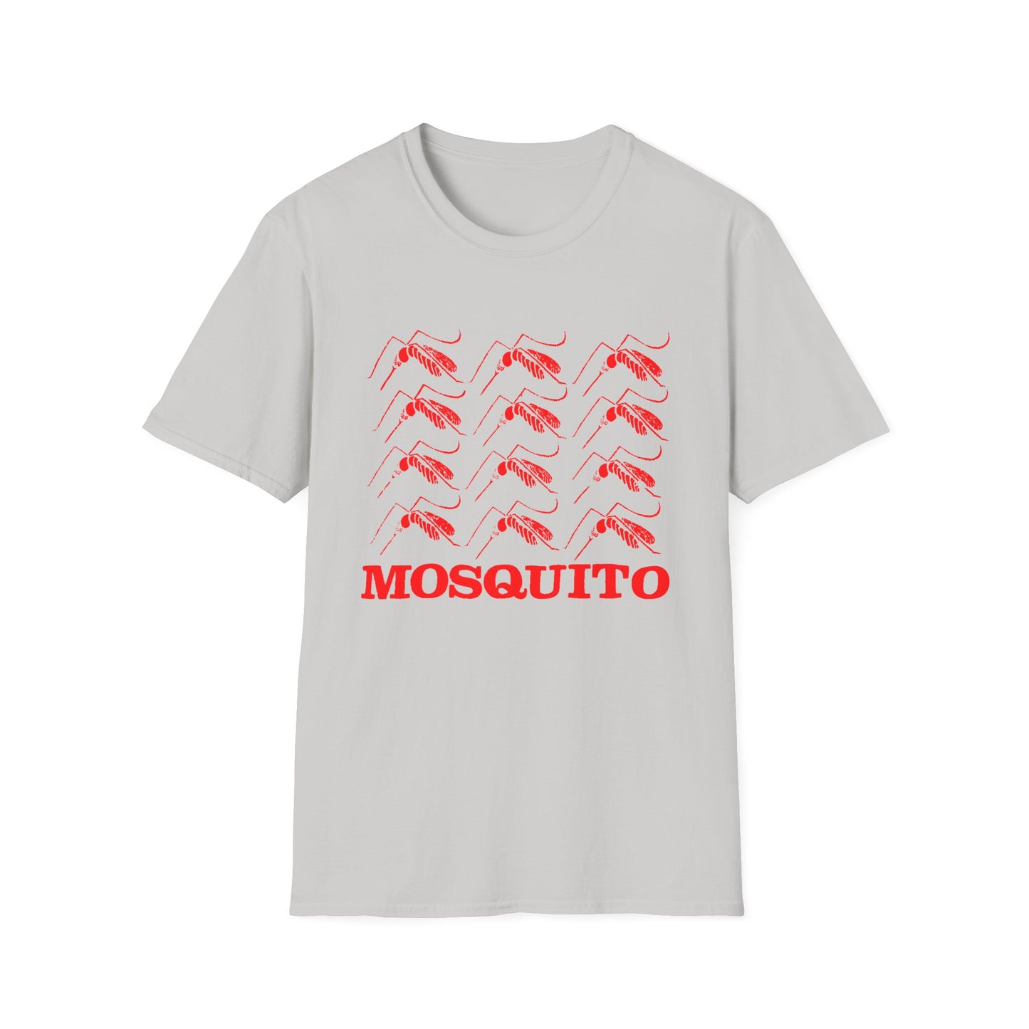 mosquito reproduction red design tshirt