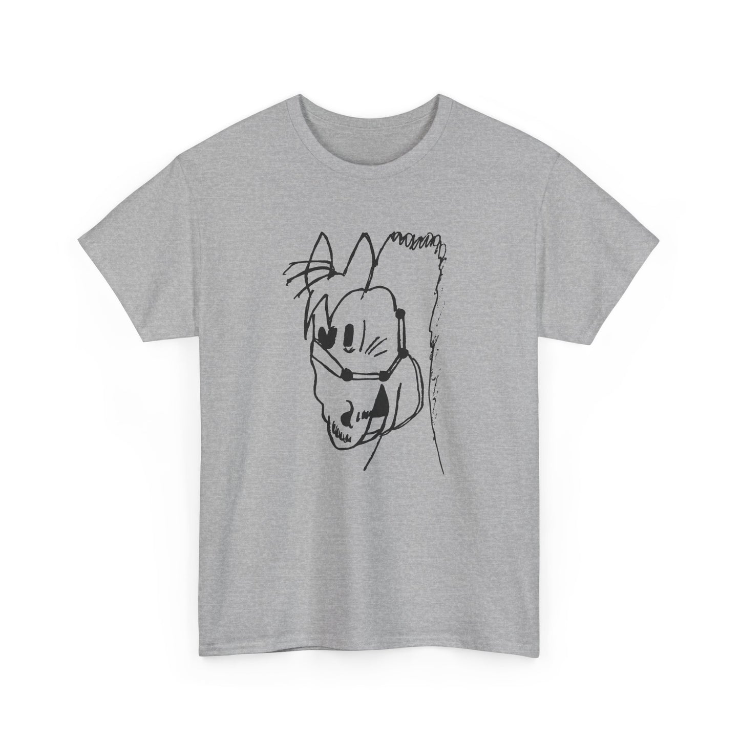 vintage netherlands qsl card of strange donkey like creature tshirt