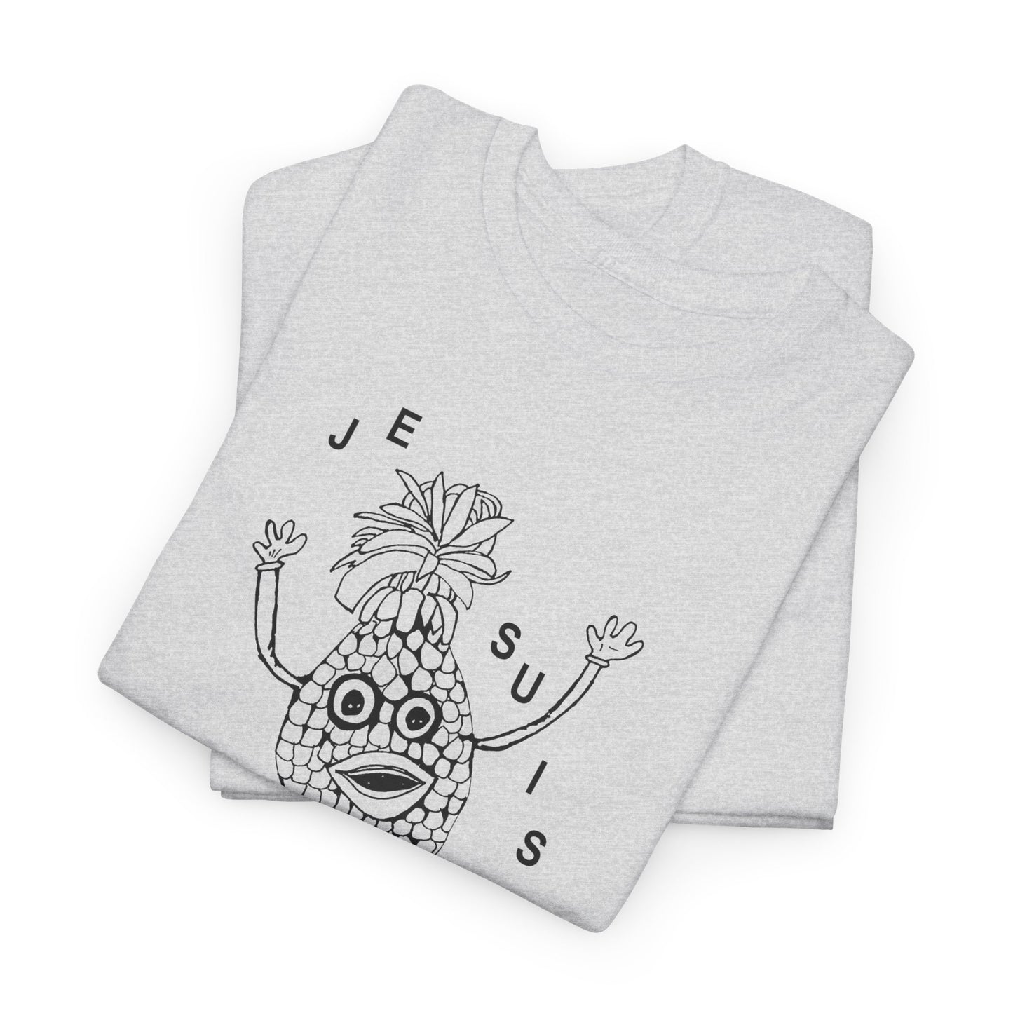 original sketch je suis un ananas téléfrançais! (i am a pineapple) tshirt